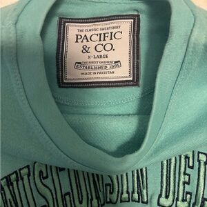 Women's Teal Crewneck Sweater